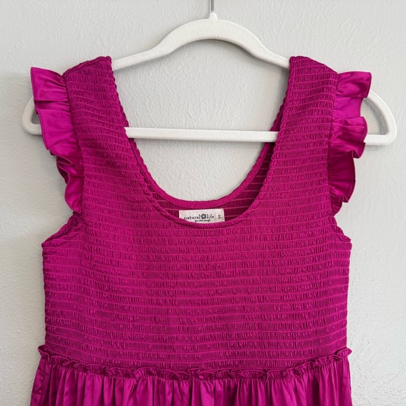 Natural Life Smocked Maxi Dress - Picture 5 of 11